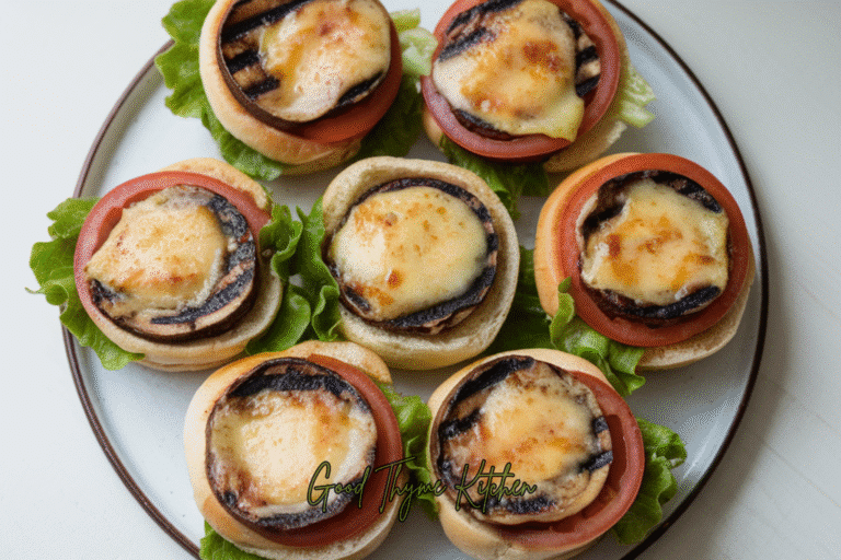 Portabella Mushroom Sliders