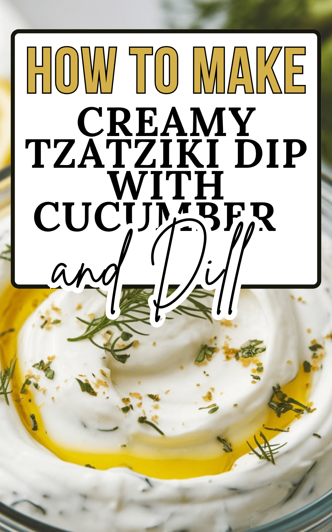 Tzatziki Dip