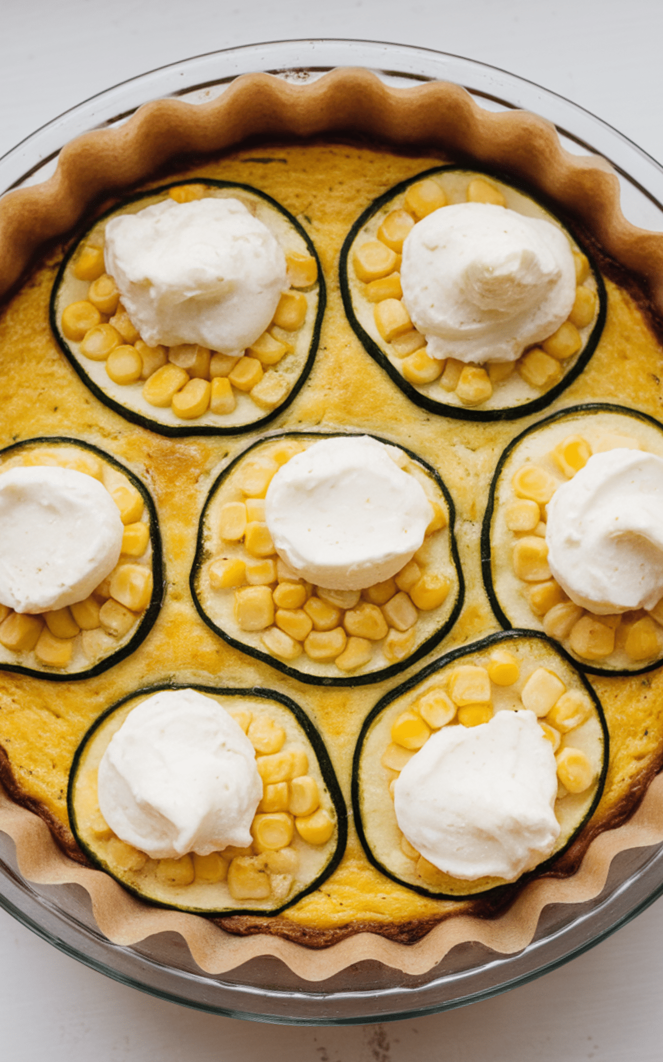Crustless quiche