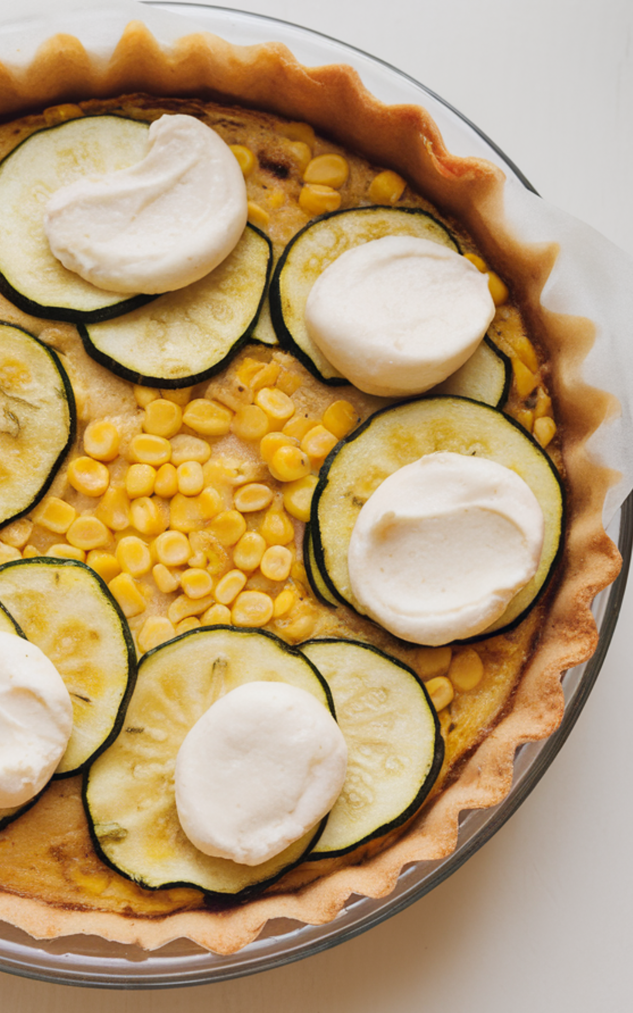 Crustless quiche