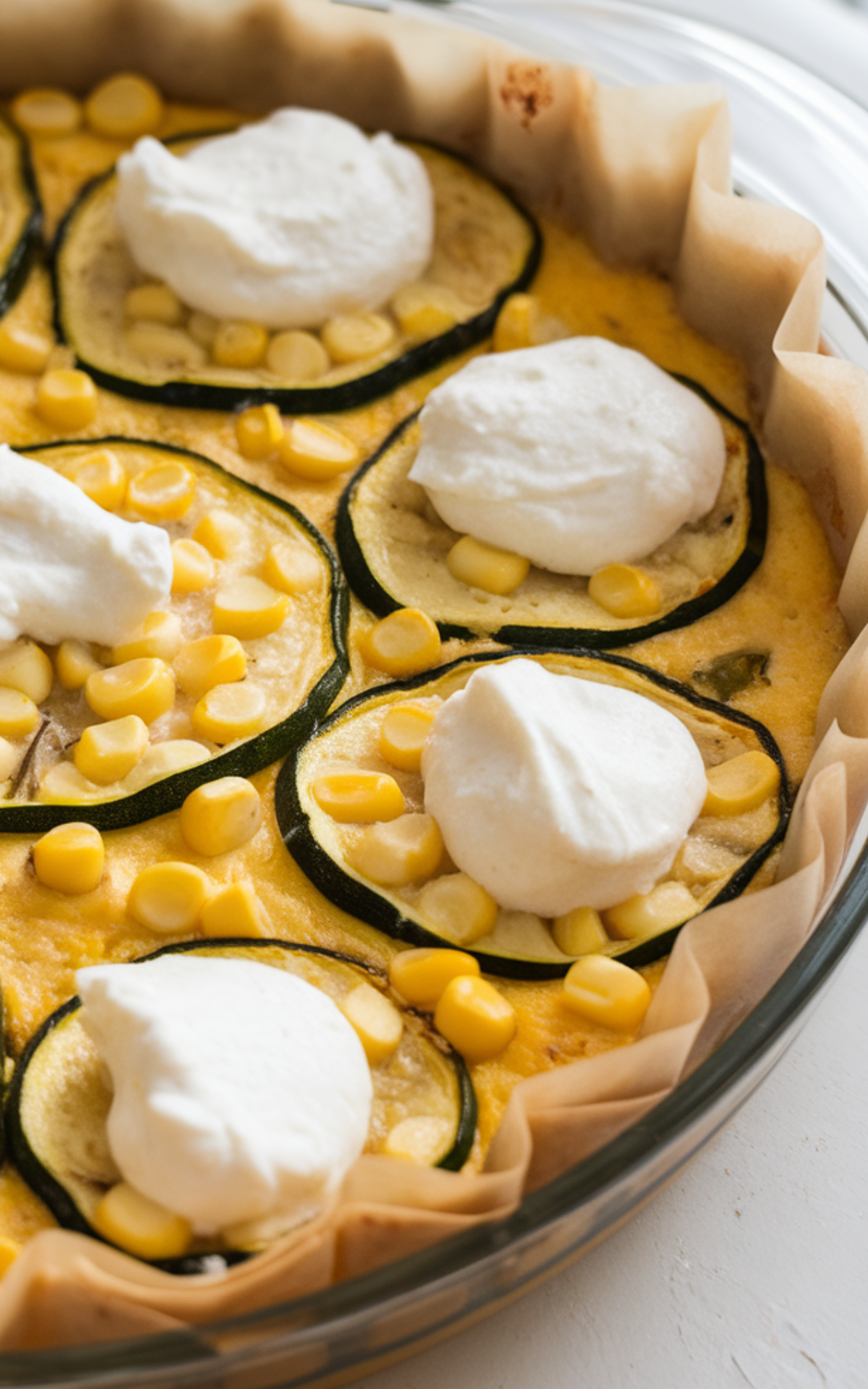 Crustless quiche