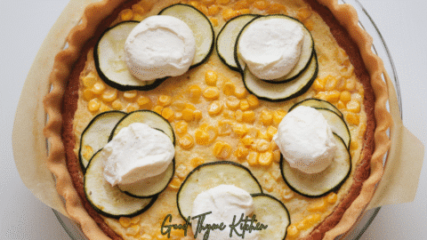 Crustless quiche