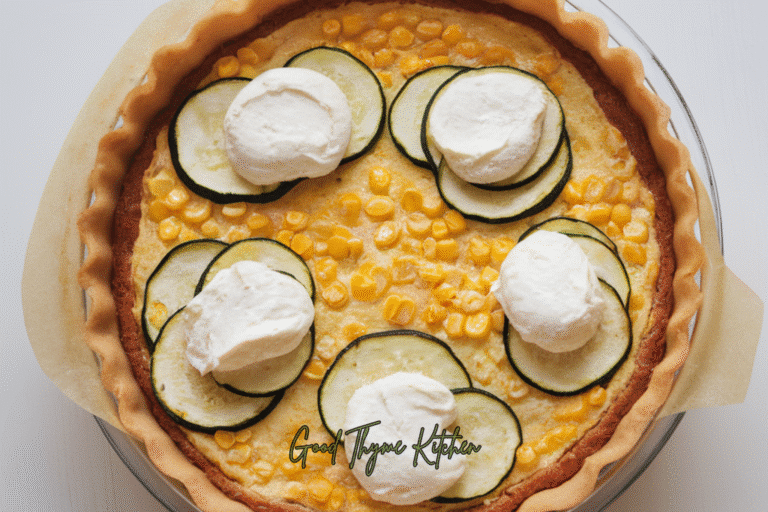 Crustless quiche
