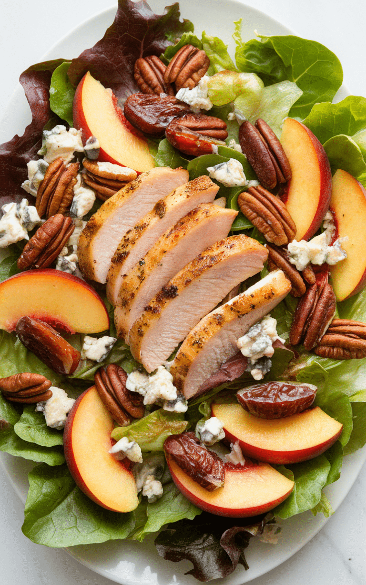Nectarine Green Salad
