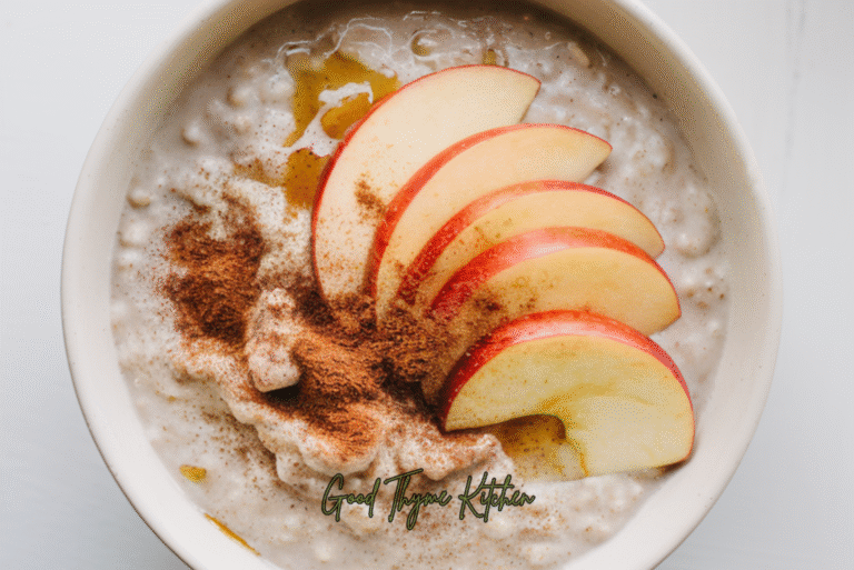 Apple Cinnamon Overnight Oats